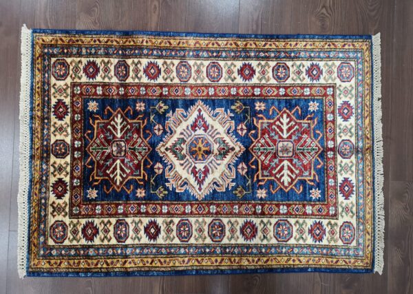 Handmade Afghan Qazaq (Kazak) Rug - Image 6