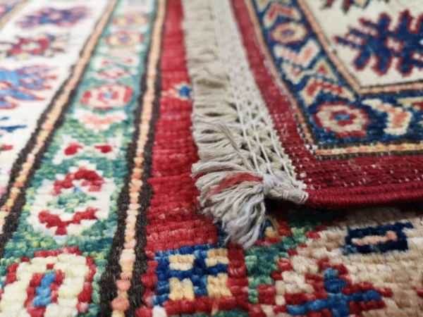 Handmade Afghan Qazaq (Kazak) Rug - Image 5