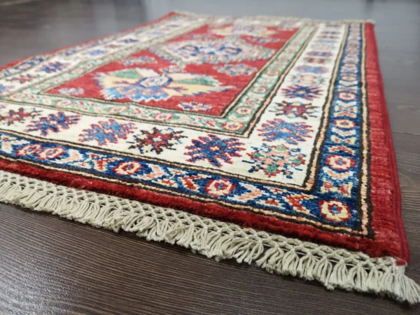 Handmade Afghan Qazaq (Kazak) Rug - Image 7