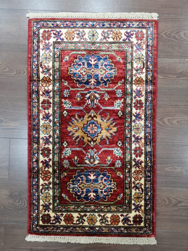 Handmade Afghan Qazaq (Kazak) Rug - Image 6