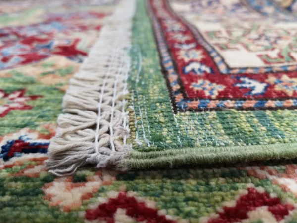 Handmade Afghan Qazaq (Kazak) Rug - Image 2