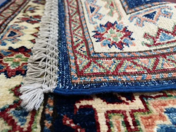 Handmade Afghan Qazaq (Kazak) Rug - Image 2