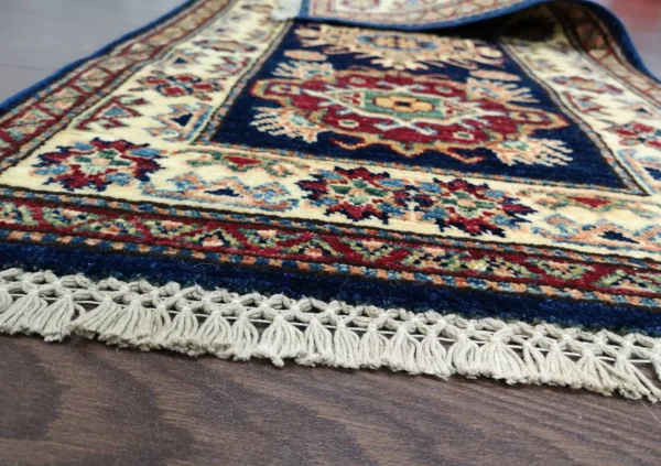 Handmade Afghan Qazaq (Kazak) Rug - Image 5