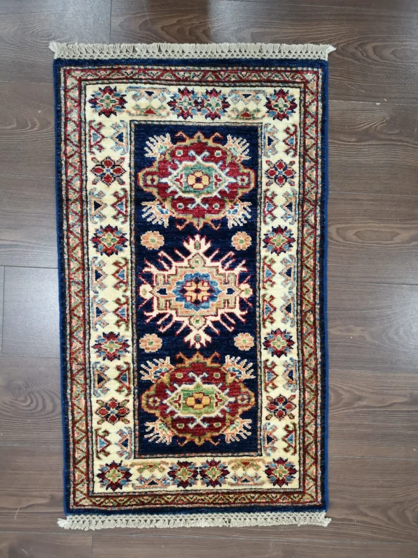Handmade Afghan Qazaq (Kazak) Rug - Image 8
