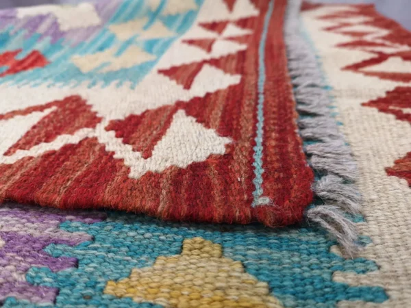 Handmade Afghan Kilim (Gilum) Rug - Image 2