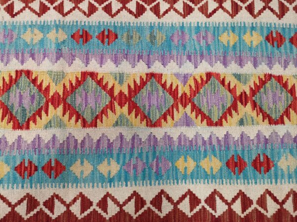 Handmade Afghan Kilim (Gilum) Rug - Image 4