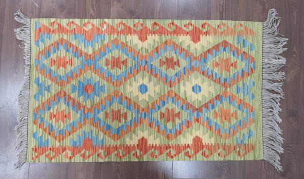 Handmade Afghan Kilim (Gilum) Rug - Image 6