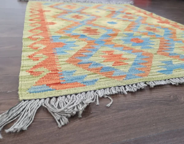 Handmade Afghan Kilim (Gilum) Rug - Image 8