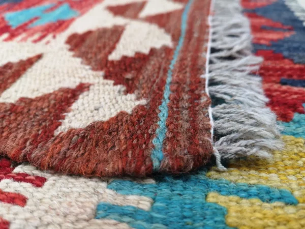 Handmade Afghan Kilim (Gilum) Rug - Image 2