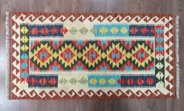 Handmade Afghan Kilim (Gilum) Rug