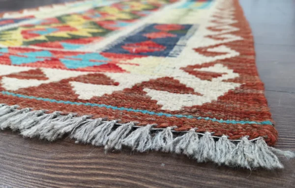 Handmade Afghan Kilim (Gilum) Rug - Image 8