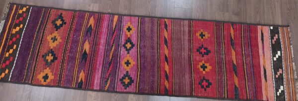 Handmade Afghan Kilim Runner - Image 9