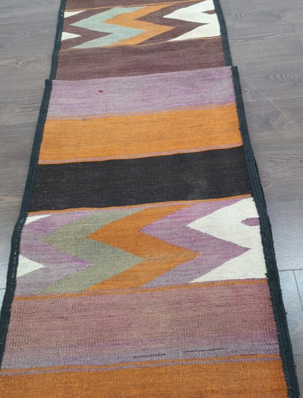 Handmade Afghan Kilim long Runner - Image 3