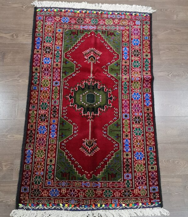 Handmade Fine Afghan Baluchi Rug