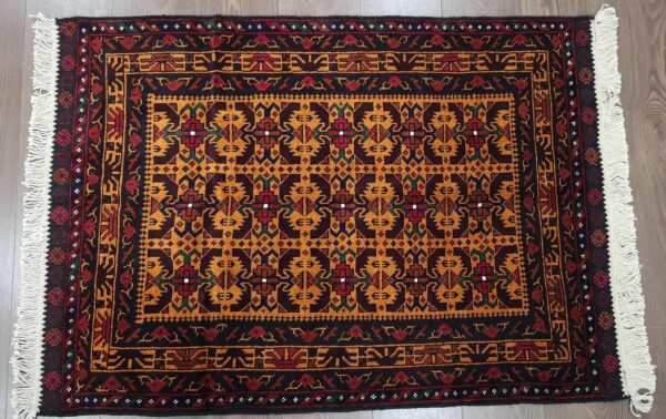 Handmade Fine Afghan Baluchi Rug
