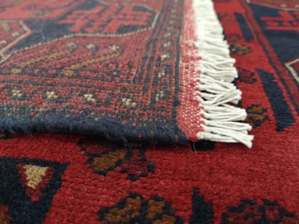 Handmade Fine Afghan Khamyab Rug - Image 2
