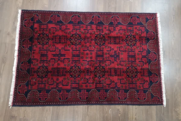 Handmade Fine Afghan Khamyab Rug