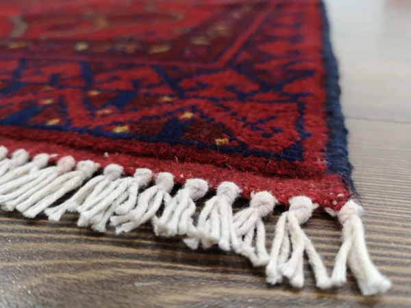 Handmade Fine Afghan Khamyab Rug - Image 7