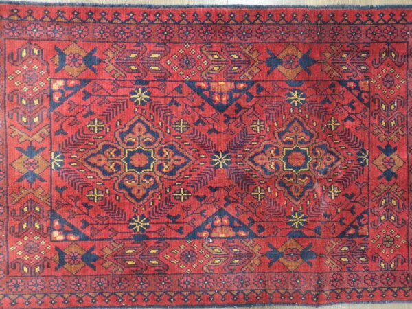 Handmade Fine Afghan Khamyab Rug - Image 8