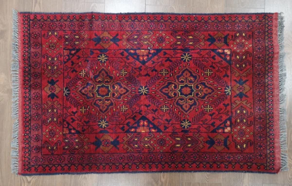 Handmade Fine Afghan Khamyab Rug