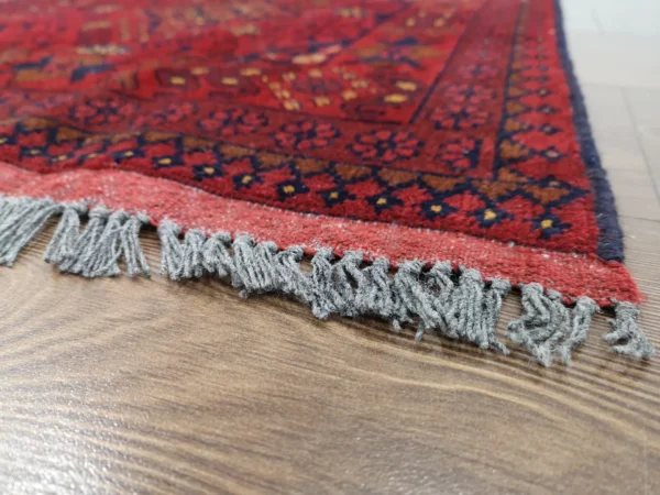 Handmade Fine Afghan Khamyab Rug - Image 7