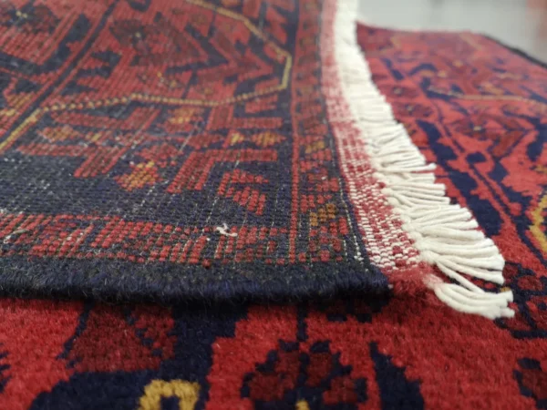 Handmade Fine Afghan Khamyab Rug - Image 3