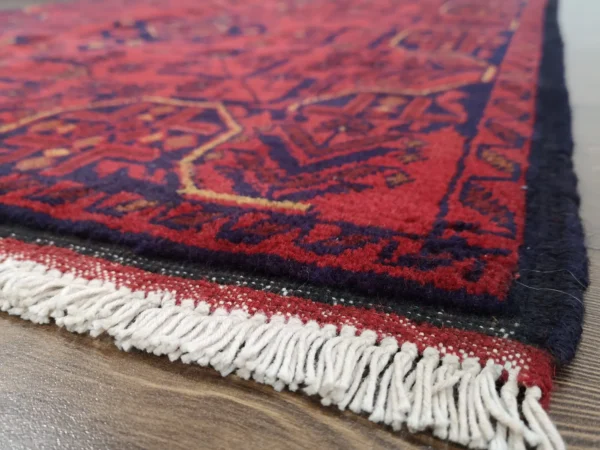 Handmade Fine Afghan Khamyab Rug - Image 7