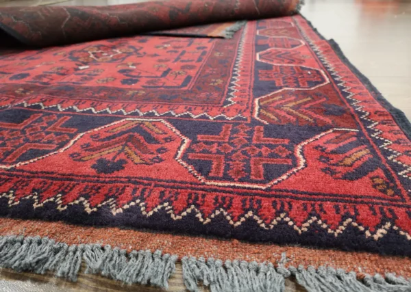 Handmade Fine Afghan Khamyab Rug - Image 3