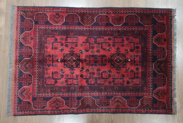 Handmade Fine Afghan Khamyab Rug