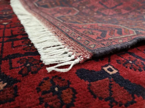 Handmade Fine Afghan Khamyab Rug - Image 3