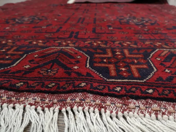 Handmade Fine Afghan Khamyab Rug - Image 5