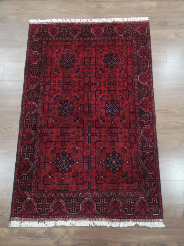 Handmade Fine Afghan Khamyab Rug
