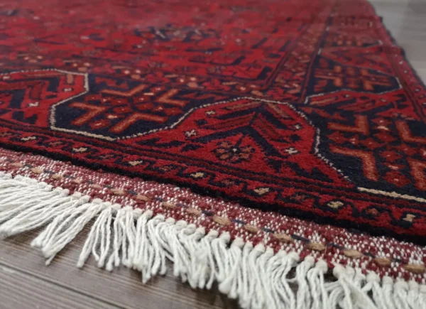 Handmade Fine Afghan Khamyab Rug - Image 7