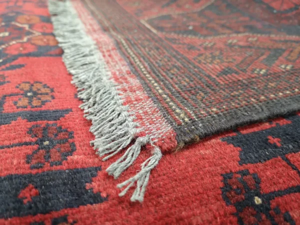 Handmade Fine Afghan Khamyab Rug - Image 3