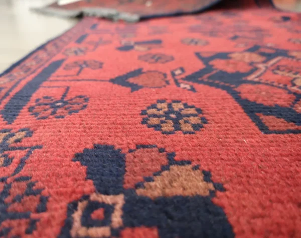 Handmade Fine Afghan Khamyab Runner - Image 3