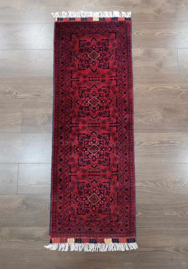 Handmade Fine Afghan Khamyab Runner