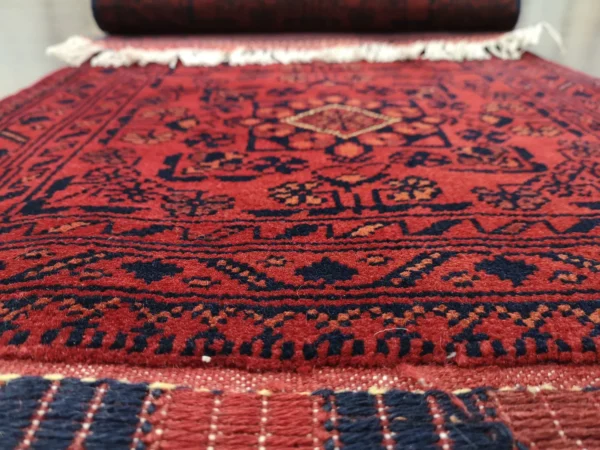 Handmade Fine Afghan Khamyab Runner - Image 3