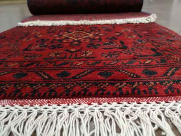 Handmade Fine Afghan Khamyab Runner - Image 4