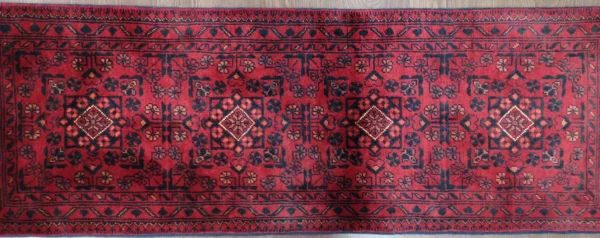 Handmade Fine Afghan Khamyab Runner - Image 5