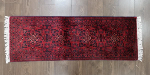 Handmade Fine Afghan Khamyab Runner - Image 6